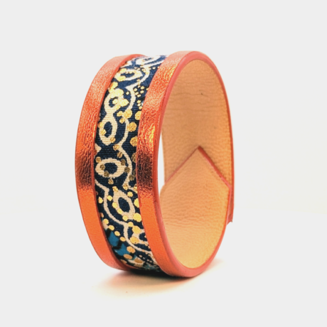 bracelet-cuir-orange-metal-800×800