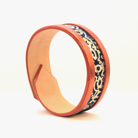 bracelet-cuir-orange-metal2-800×800