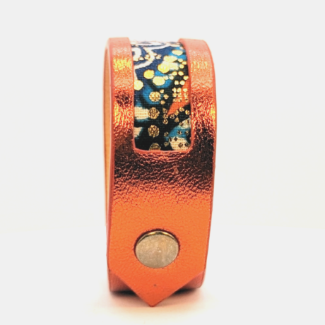 bracelet-cuir-orange-metal4-800×800